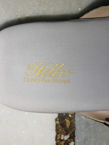 EVA Based Women Flip Flop In Silver Colour
