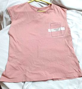 Peach Graphic Tee
