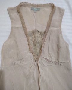 Lace Trimmed Top
