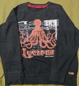 Cool Octopus Graphic Sweatshirt