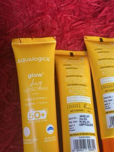 Aqualogica Sunscreen SPF 50+ 3 tubes