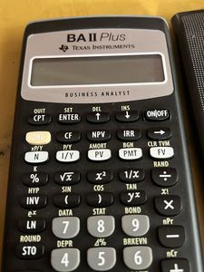 Texas Instruments BAII Plus Calculator