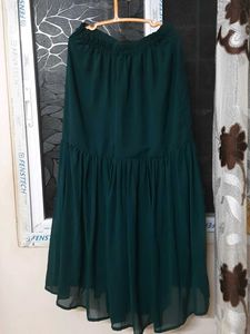 Emerald Chevron Mini Dress