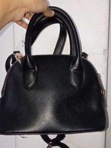 Black Dome Handbag