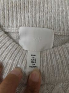 Knit Sweater Dress with Wool