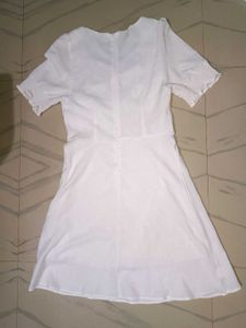 Elegant White Midi Dress