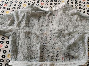 Grey Net Shrug