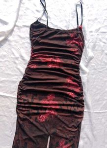 Brand New (Newme) Abstract Printed Maxi Dress