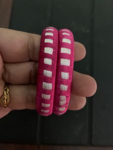 2 Silk  Thread Bangles
