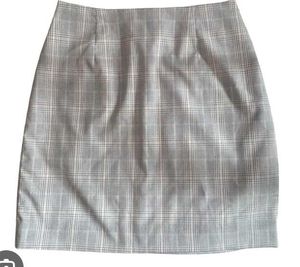 Plaid Mini Korean Skirt