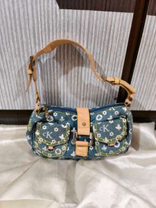 Calvin Klein Denim Shoulder Bag