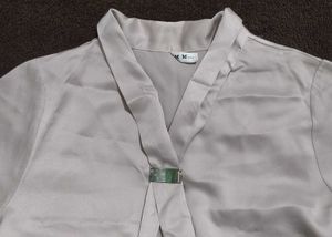 Elegant korean Tie-Neck Blouse