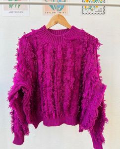 High Fashion Fringe Sweater