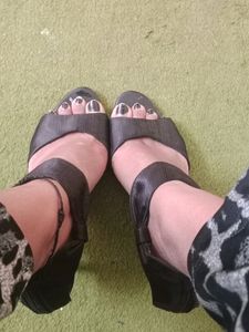 Stylish Black Heel(38)
