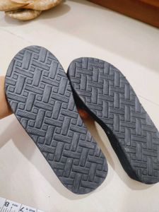 Animal Print Bow Flip Flops never used