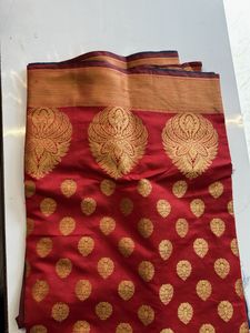 Elegant Red Saree