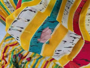 Striped Saree with Blouse Piece
