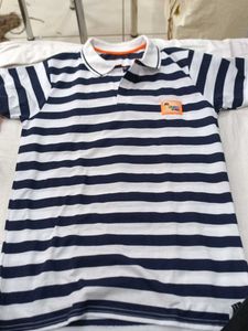 Funky Bird Print Polo Shirt 4 Pc Combo