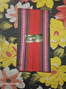 Red Cotton Gamchha (Towel)