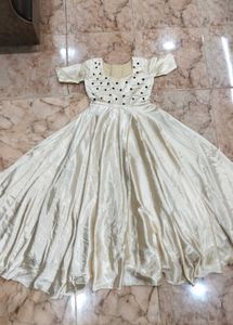 Vintage-Inspired Polka Dot Gown