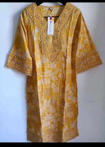 Elegant Yellow Kurta Set