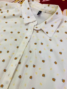 Vintage Floral Button-Down