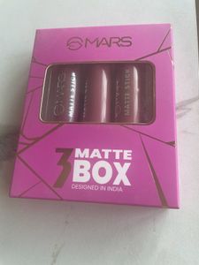 Mars Matte Lipstick Set of 3