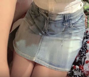 Y2K Revival: The HYDRAULIC Denim Skirt