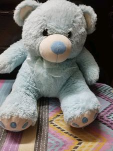 Soft Teddy Bear Light Blue Colour
