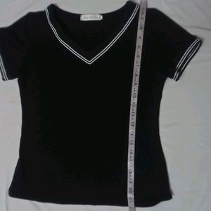 Korean V Neck Top