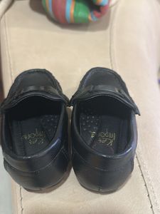Ket Imports Black Loafers Boy Shoes 9-12 Months