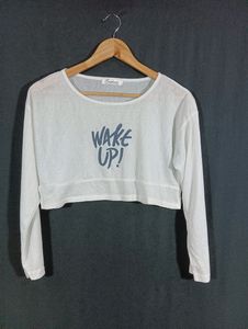 White Printed Top ( Women's)