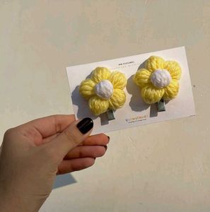 Flower Hair Clips❤️✨