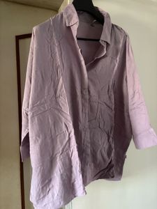 Lavender Cotton Shirt