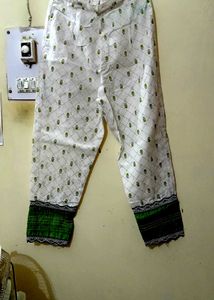 Green Embroidered Kurta set