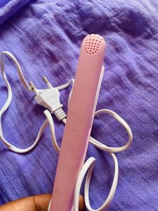Mini Pink Hair Straightener