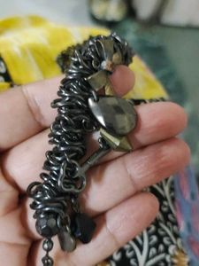 Gothic Style Charms Full Black Neckpiece