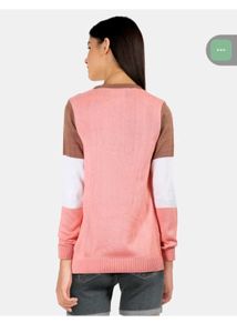 Color Block Knit Sweater