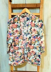 Printed Shrug Size-38