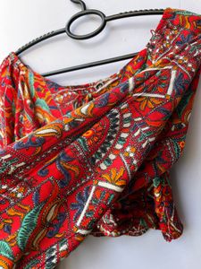 Cute Jaipuri Crop Top