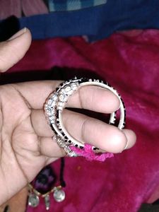 Silver Nazariya And Kathla Combo