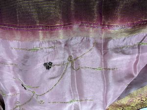 Lavender Saree