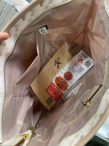 COACH SIGNATURE CANVAS TOTE BAG WD INVOICE N BOX