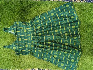 Cotton XL Size Mini Dress
