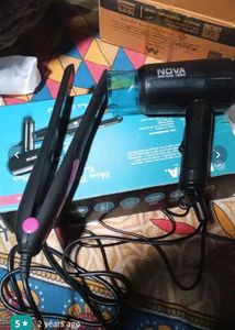 NOVA Hair Dryer &amp; Straightener Set