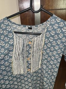 Floral Print Kurta