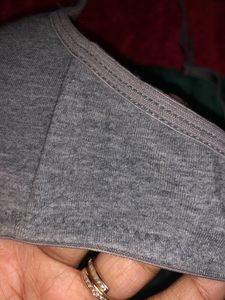 Grey Paded Bra