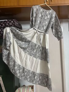 Ikat Design Full Gown