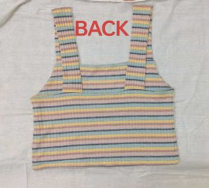Multicolored Crop Top