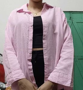 Trendy Pink Shirt For Women 🩷